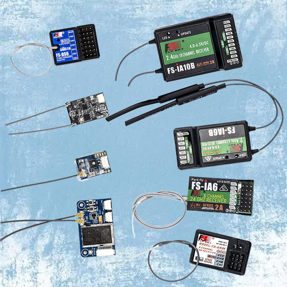 Drone Receiver - جهاز استقبال Flysky RC طراز FS-IA6