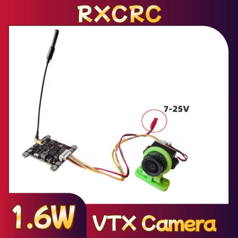 Drone Receiver - RXCRC 5.8G وحدة 48CH 1.6W VTX