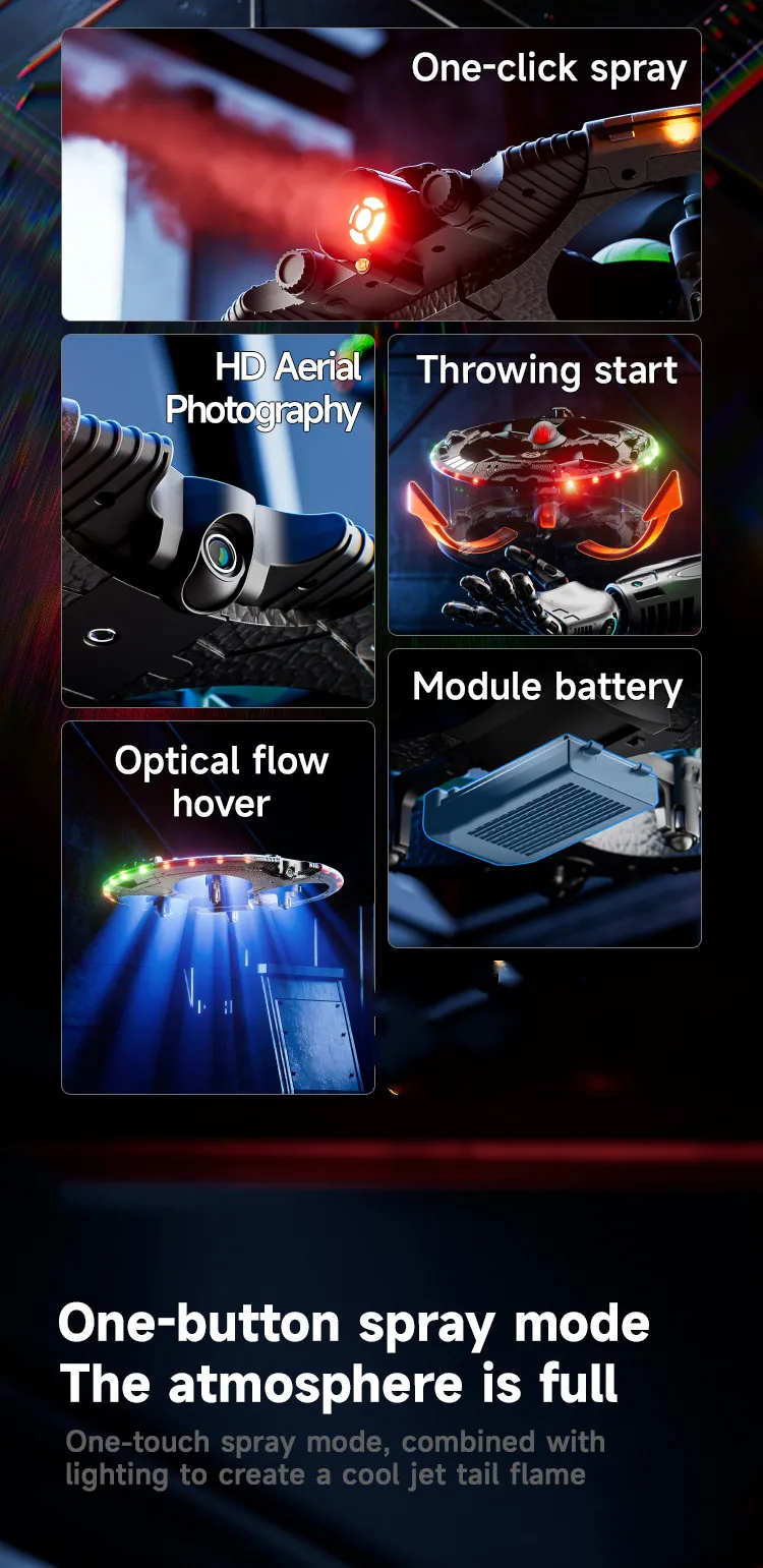 Drone Led Light - طائرة بدون طيار 8K WIFI FPV