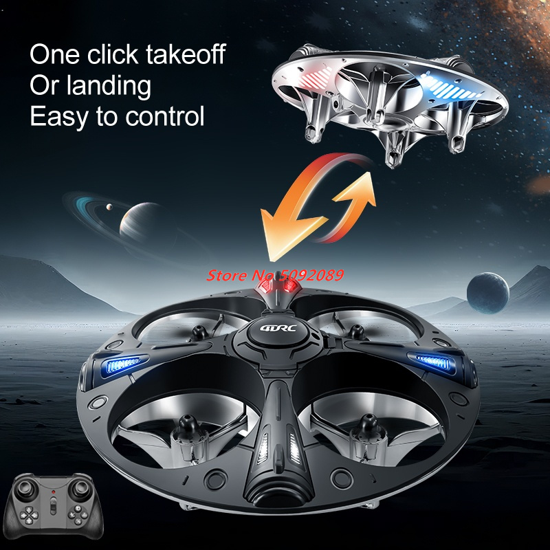 طائرة هليكوبتر صغيرة ذكية للتح - مراجعة Drone Led Light وسعره