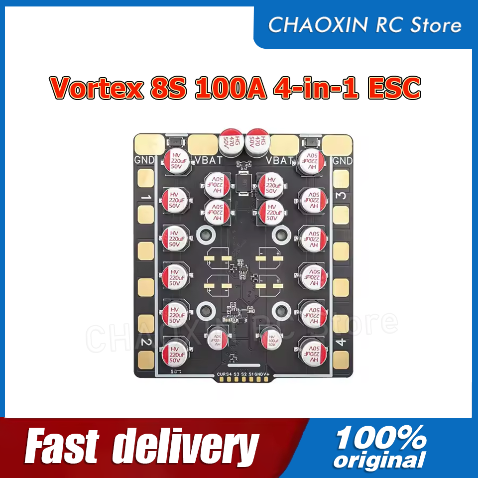 Vortex 8S 100A 4-in-1 ESC BLS  - مراجعة Drone Battery وسعره