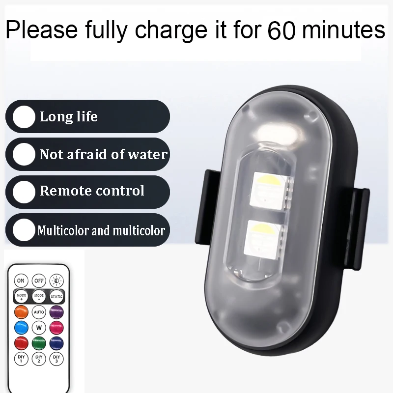 ضوء ستروب لاسلكي للتحكم عن بعد - مراجعة Drone Led Light وسعره