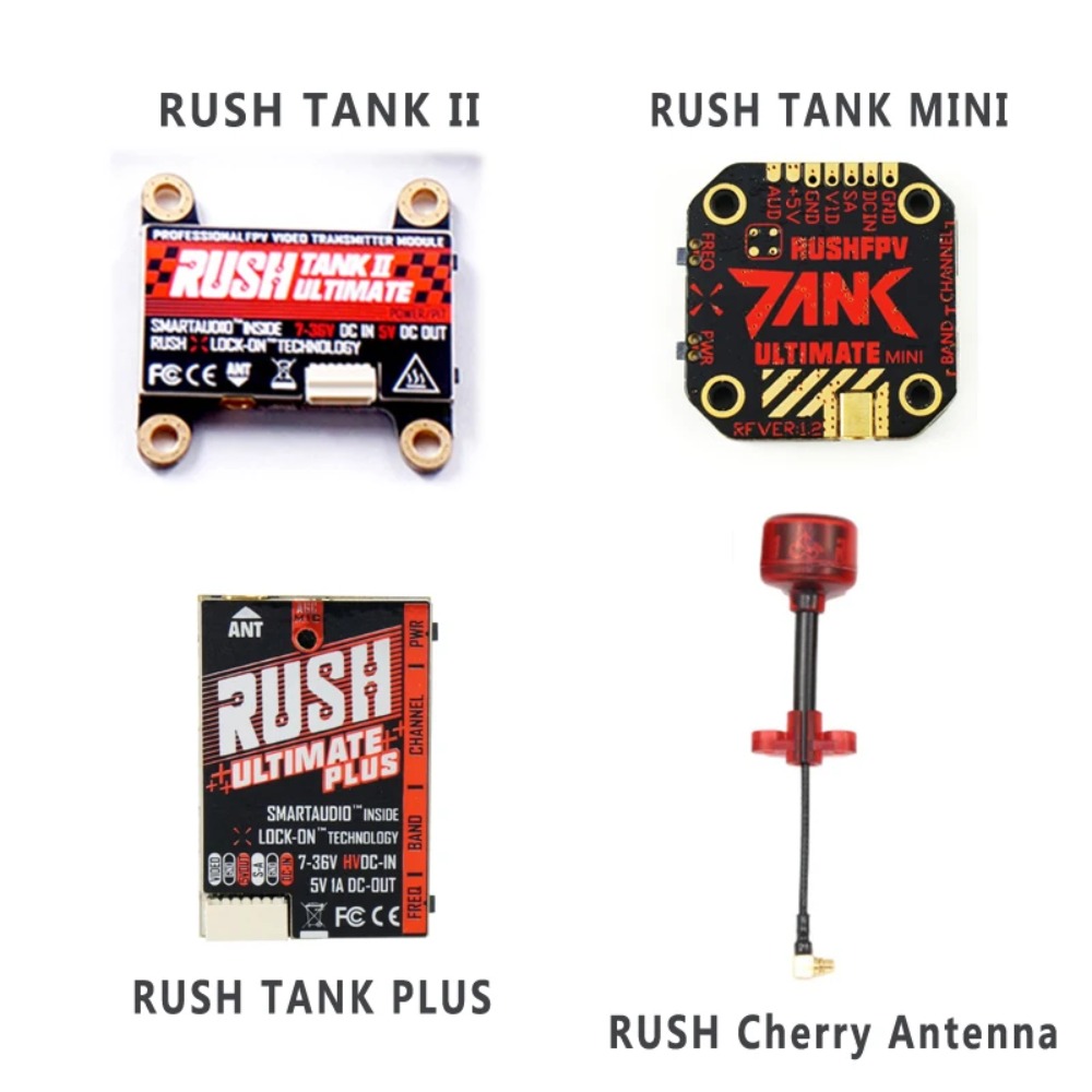 جهاز إرسال الفيديو RUSH TANK U - مراجعة Drone Receiver وسعره
