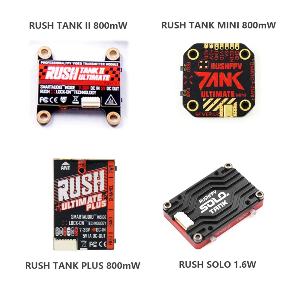 جهاز إرسال الفيديو RUSH TANK U - مراجعة Drone Receiver وسعره