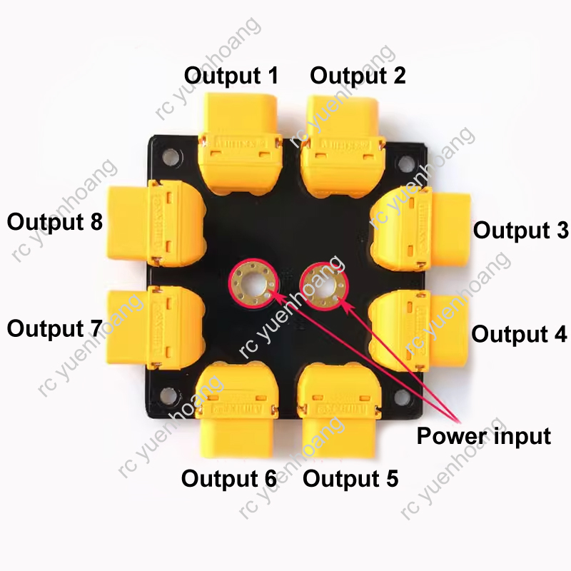 1 قطعة 240A عالية لوحة توزيع ا - مراجعة Drone Power Distribution Board وسعره